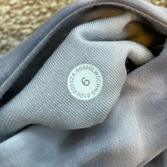 RARE Lululemon 28” HR Align Criss Cross Waist in Diamond Dye Stargaze Pitch Grey - Picture 8 of 9